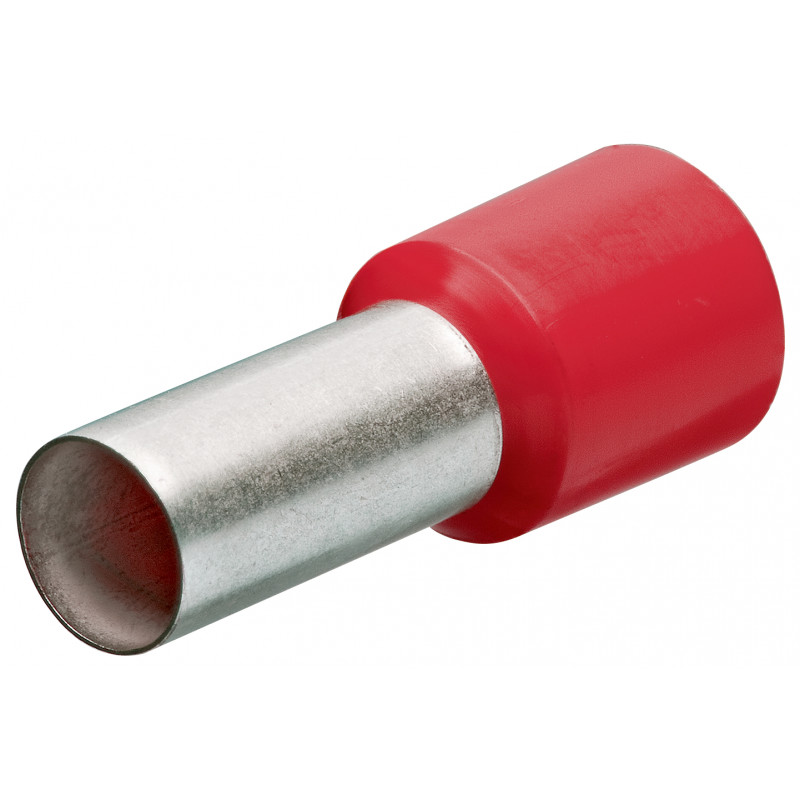 EMBOUTS DE CABLE ISOLES 1,0MM² / 14MM