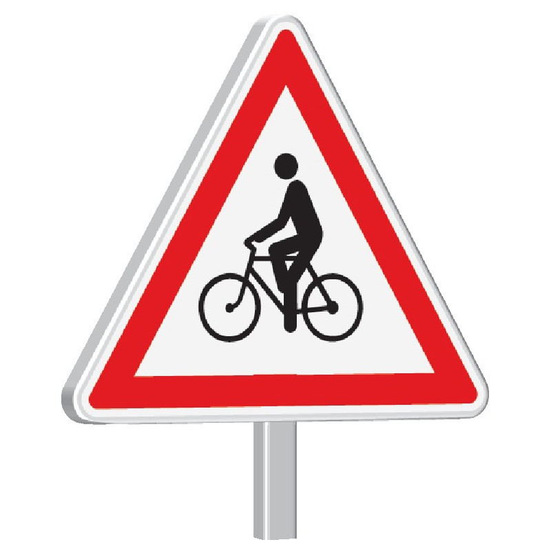 A21-500-Classe 2-Débouché de cyclistes (droite/gauche)