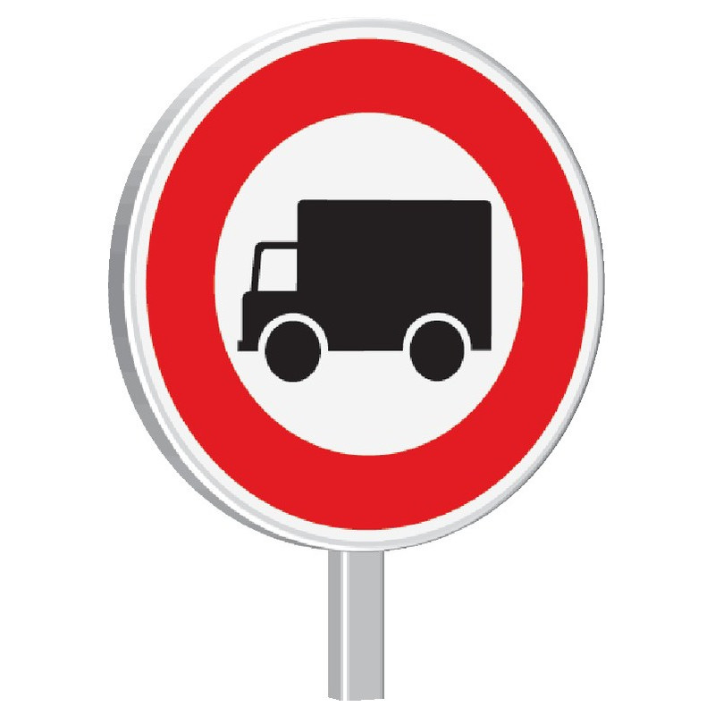 B8-450-Classe 1-Interdit aux transports de marchandises