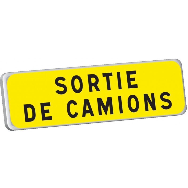 KM9 C2 900 JAUNE SORTIE DE CAMIONS