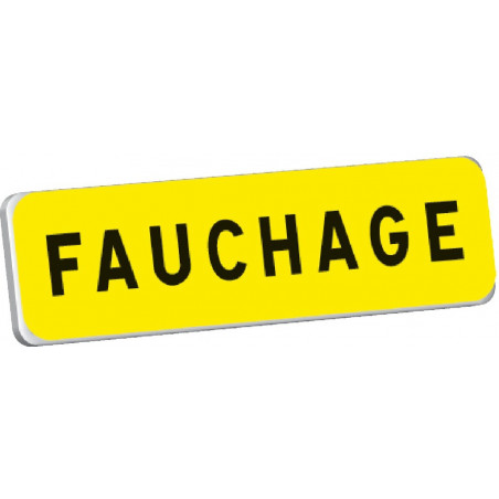 KM9 C2 900 JAUNE FAUCHAGE