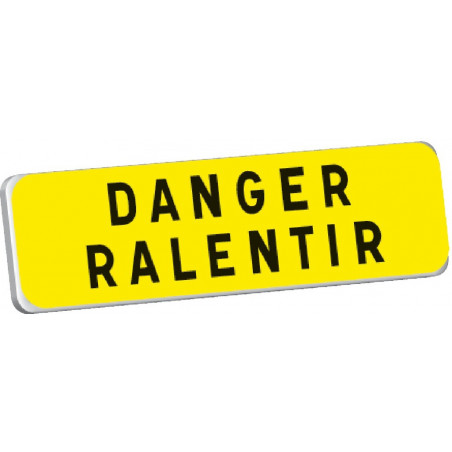 KM9 C2 900 JAUNE DANGER RALENTIR