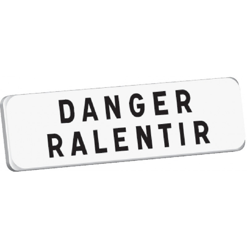 M9 C2 700 BLANC DANGER RALENTIR