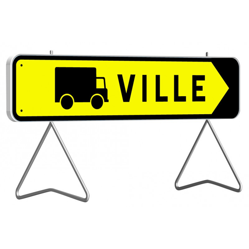 KD21b 1600 T1 DEVIATION VERS "VILLE" FLECH.AMOV(CAMION)