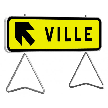 KD43c 1600X300 T1 DEVIATION VERS "VILLE" A GAUCHE