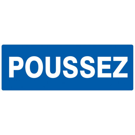 POUSSEZ 200x52mm