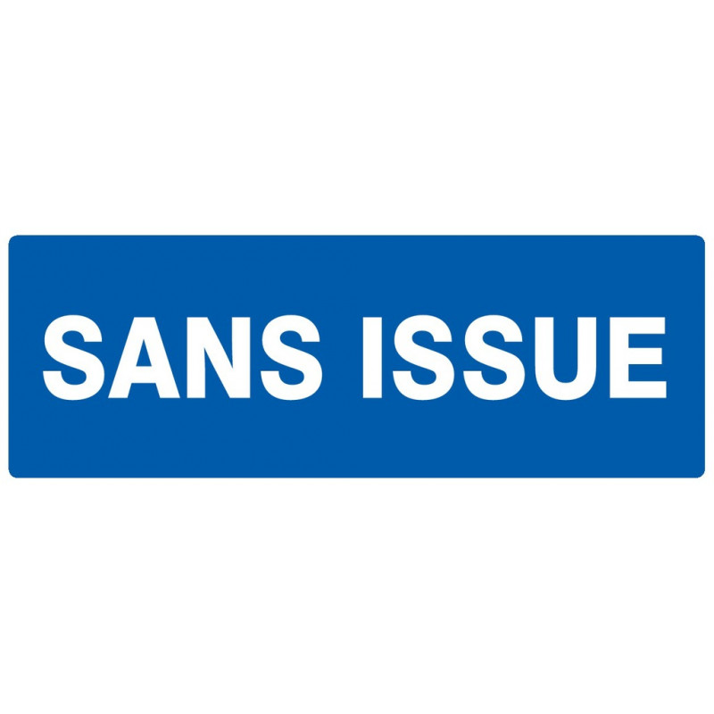 SANS ISSUE 200x52mm