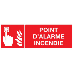 POINT D'ALARME INCENDIE 330x200mm