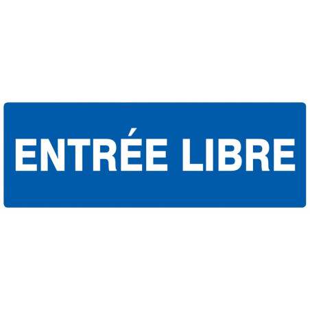 ENTREE LIBRE 330x200mm