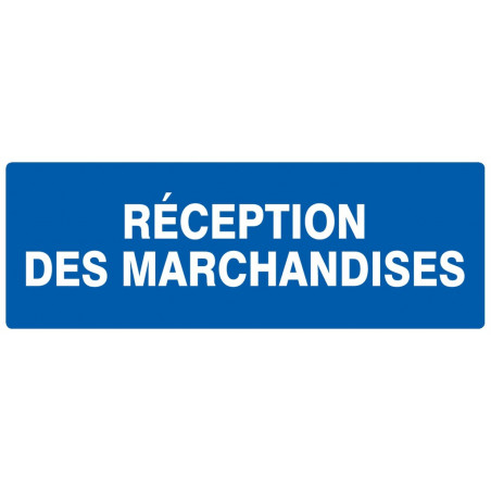 RECEPTION DES MARCHANDISES 330x200mm