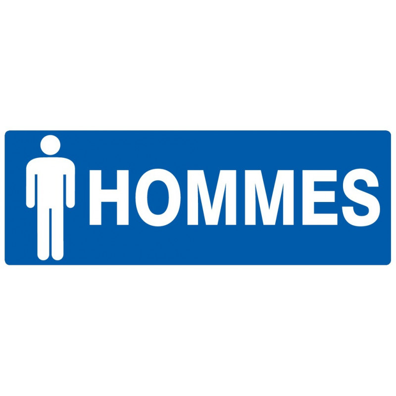 TOILETTES HOmmES 330x200mm