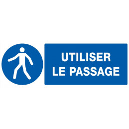 UTILISER LE PASSAGE 330X75mm