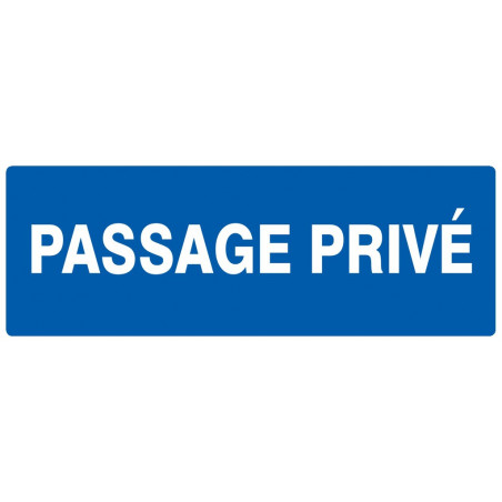 PASSAGE PRIVE 330x75mm