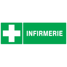 INFIRMERIE 330x120mm