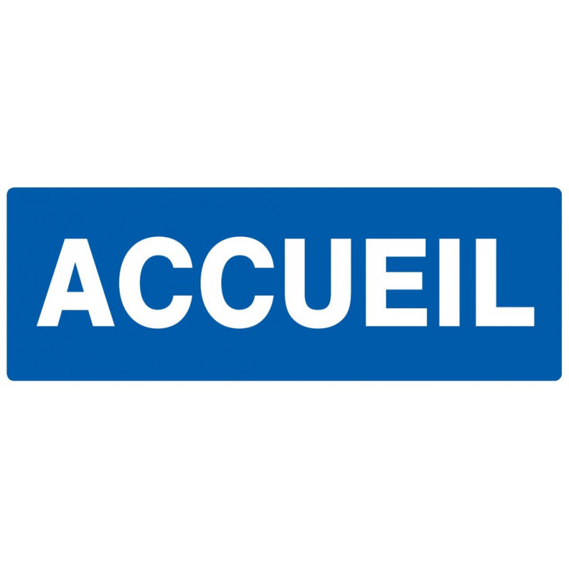 ACCUEIL 330x120mm