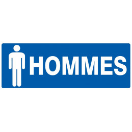 TOILETTES HOmmES 330x120mm