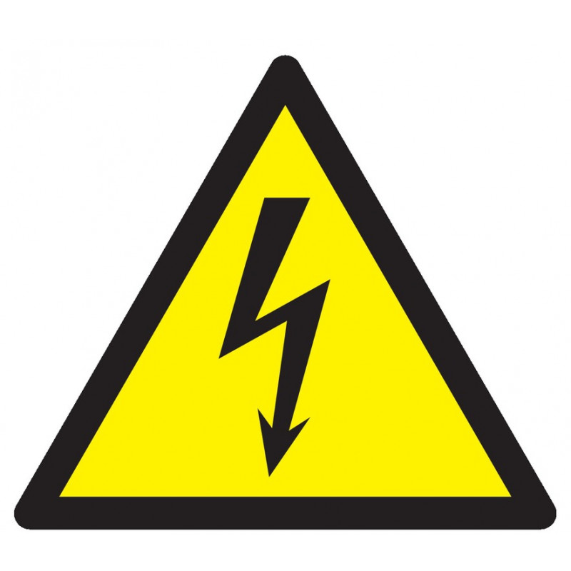 DANGER, ELECTRICITE 300X300X300mm