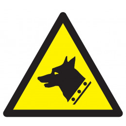 DANGER, CHIEN DE GARDE 300x300x300mm