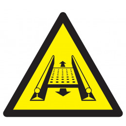 DANGER INSTALLATION MOBILE 100x100x100mm