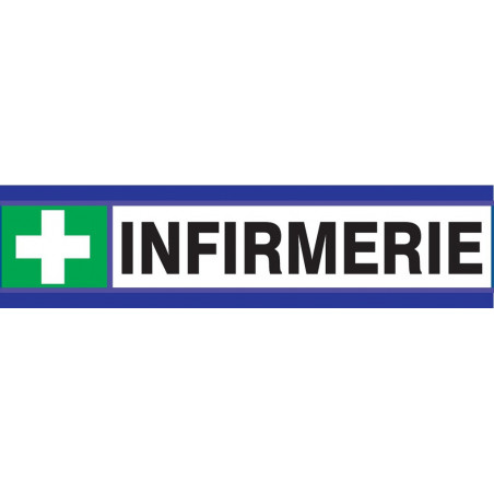 INFIRMERIE D-SIGN 180x45mm