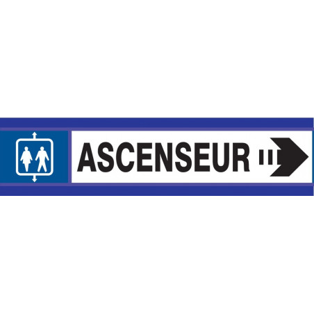 ASCENSEUR FLECHE A DROITE D-SIGN 180X45mm