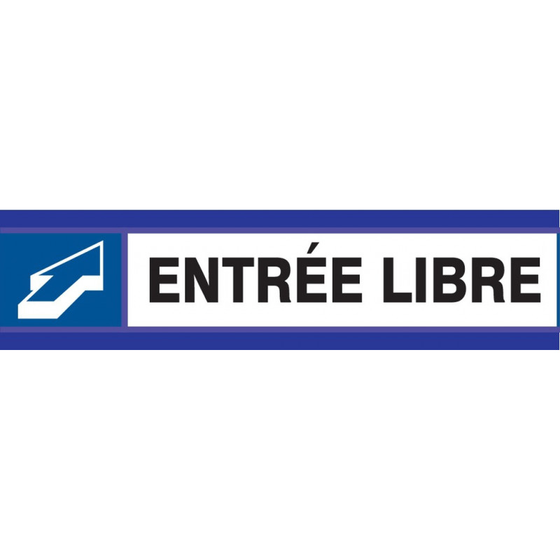 ENTREE LIBRE D-SIGN 180x45mm