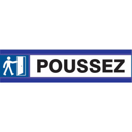 POUSSEZ D-SIGN 180x45mm