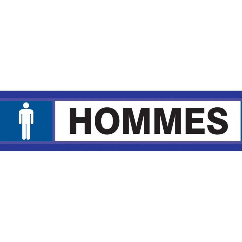 TOILETTES HOMMES D-SIGN 180x45mm