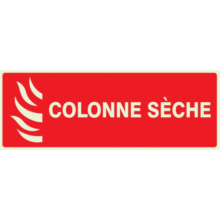 COLONNE SECHE LUMINESCENT 330x200mm