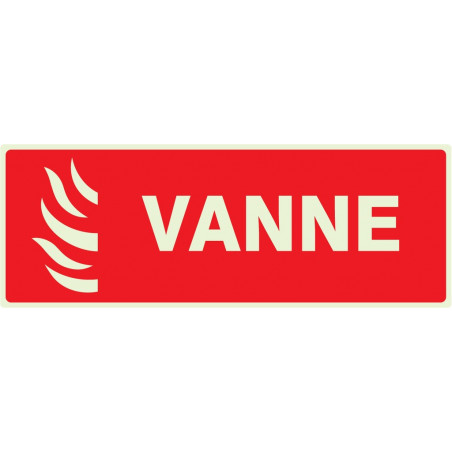 VANNE LUMINESCENT 330x200mm