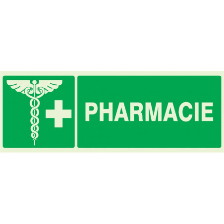 PHARMACIE LUMINESCENT 330x200mm