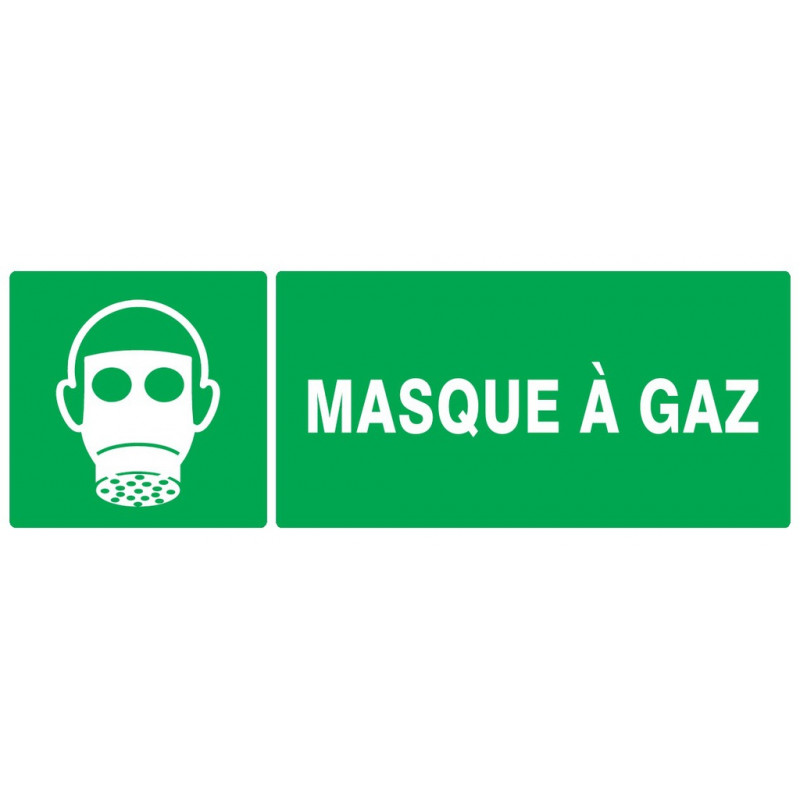 MASQUE A GAZ 200x52mm