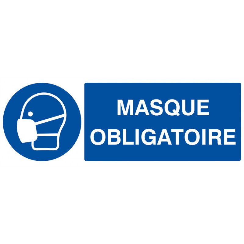 MASQUE OBLIGATOIRE 330x200mm