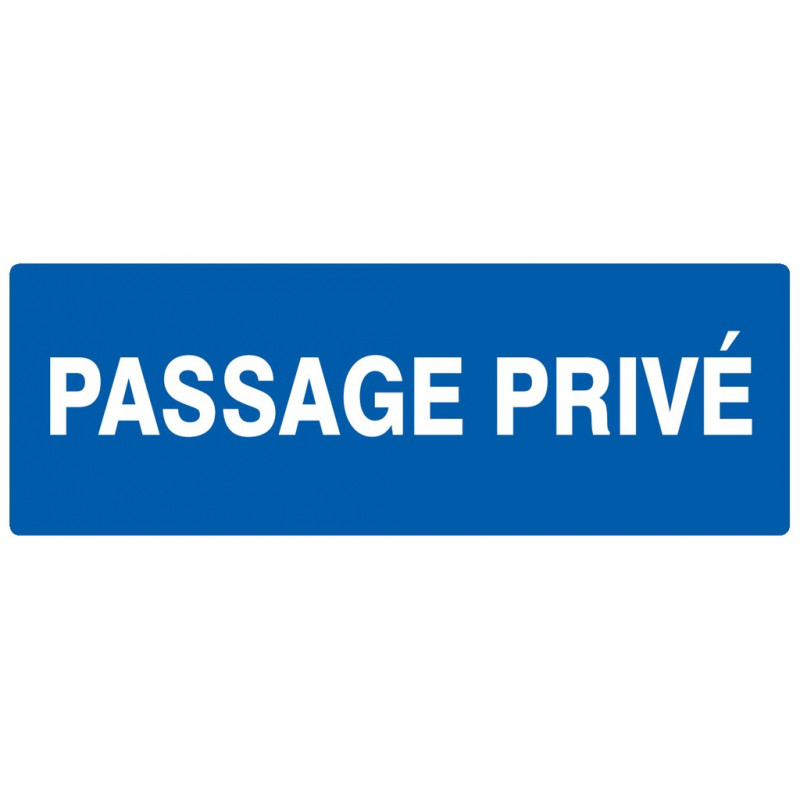 PASSAGE PRIVE 330x200mm