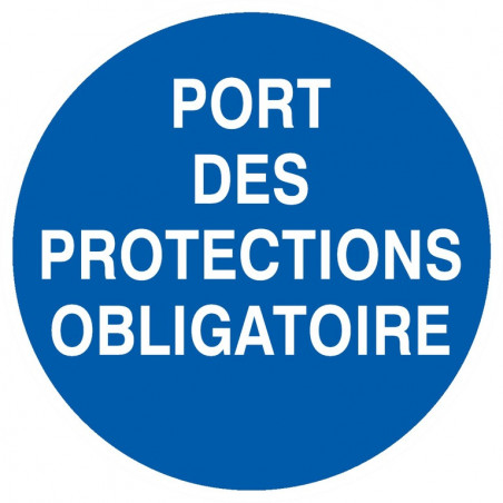 PORT DES PROTECTIONS OBLIGATOIRE D.420mm