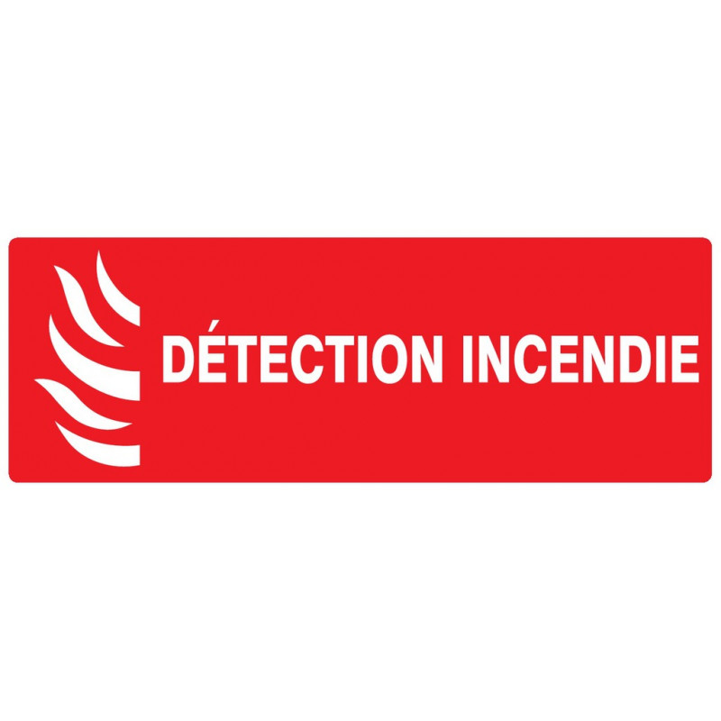 DETECTION INCENDIE 330x75mm