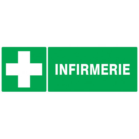 INFIRMERIE 330x75mm