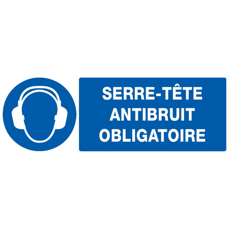 SERRE-TETE ANTIBRUIT OBLIGATOIRE 330X75mm