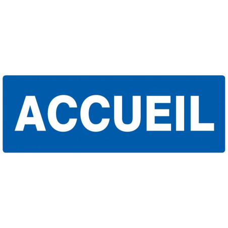 ACCUEIL 330x75mm