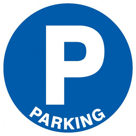 PARKING (toutes lettres) D.180mm