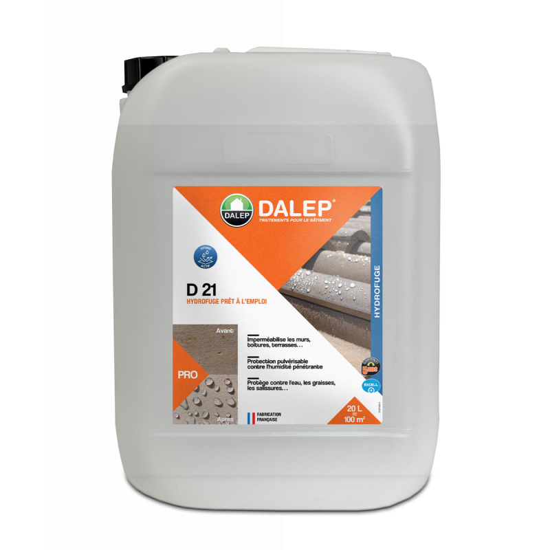 Antimousse et fongicide professionnel - DALEP 2100 Concentré - 20 litres, Outillage et matériaux professionnels